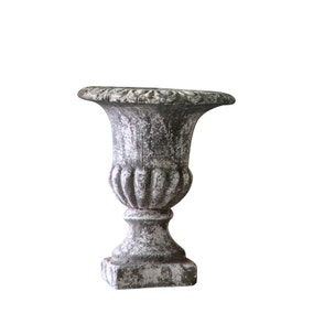 Aged Sowton Urn Plant Pot