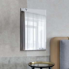 Frameless Rectangle Venetian Wall Mirror