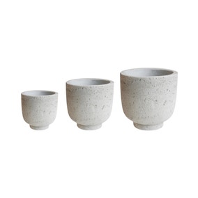 Ivyline Set of 3 Seattle Plant Pots