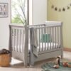 Babymore Eva Sleigh Cot Bed with Drawer