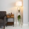 Beaumont Plant Stand Wooden Floor Lamp Beaumont Plant Stand Wooden Floor Lamp