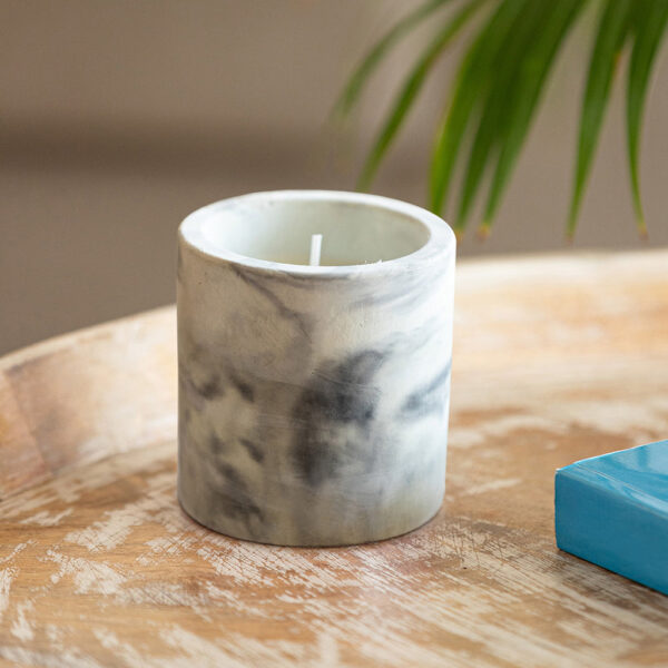 Cedarwood' Handmade Wax Concrete Jar Scented Candle (28 Hours Burn Time, Soy Blend) Cedarwood' Handmade Wax Concrete Jar Scented Candle (28 Hours Burn Time, Soy Blend)