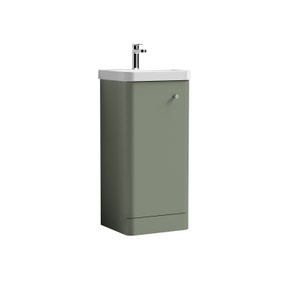Core Floor Standing 1 Door Vanity Unit with Basin Core Floor Standing 1 Door Vanity Unit with Basin