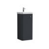 Core Floor Standing 1 Door Vanity Unit with Basin