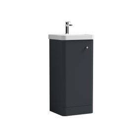 Core Floor Standing 1 Door Vanity Unit with Basin