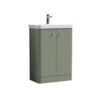 Core Floor Standing 2 Door Vanity Unit with Basin