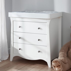 CuddleCo Clara 3 Drawer Dresser Changer CuddleCo Clara 3 Drawer Dresser Changer