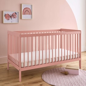 CuddleCo Nola Cot Bed, Painted Pine CuddleCo Nola Cot Bed, Painted Pine