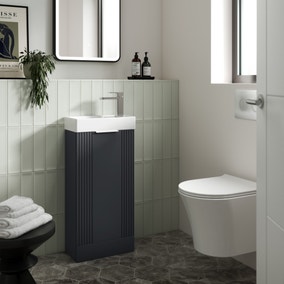 Deco Compact Floor Standing Vanity Unit with Basin Deco Compact Floor Standing Vanity Unit with Basin