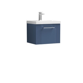 Deco Wall Mounted Single Drawer Vanity Unit with Basin Deco Wall Mounted Single Drawer Vanity Unit with Basin