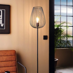 EGLO Newtown Mid Century Floor Lamp EGLO Newtown Mid Century Floor Lamp