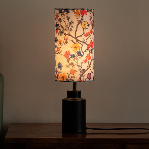 'Floral Twilight' Decorative Table Lamp In Metal (45 Cm, Without Bulb, Handcrafted) 'Floral Twilight' Decorative Table Lamp In Metal (45 Cm, Without Bulb, Handcrafted)
