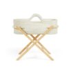 Ickle Bubba Nova Moses Basket & Pine Stand