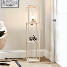 Keates Shelved Floor Lamp Keates Shelved Floor Lamp
