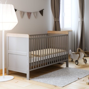 Little Acorns Classic Oak Effect Cot Bed Little Acorns Classic Oak Effect Cot Bed