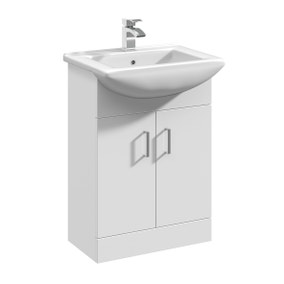 Mayford 2 Door Vanity Unit with Square Basin Mayford 2 Door Vanity Unit with Square Basin