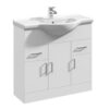 Mayford 3 Door 2 Drawer Vanity Unit with Round Basin