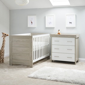 Obaby Nika 2 Piece Nursery Room Set Obaby Nika 2 Piece Nursery Room Set