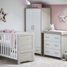 Obaby Nika Mini 3 Piece Nursery Room Set Obaby Nika Mini 3 Piece Nursery Room Set