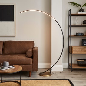 Quinlan Exaggerated Arc Touch Dimmable Floor Lamp Quinlan Exaggerated Arc Touch Dimmable Floor Lamp