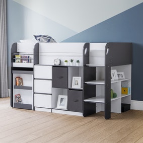 Saturn Children's Midsleeper Bed Frame Saturn Children's Midsleeper Bed Frame
