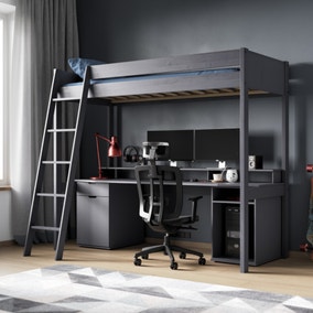 Tera Gaming High Sleeper Bed Frame Tera Gaming High Sleeper Bed Frame
